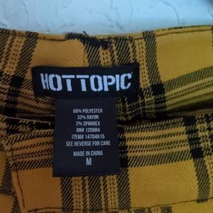 Hot Topic Plaid Bermuda/Cargo Shorts